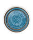 Rippled Tides Melamine Dinnerware Set of 12 Pieces