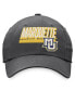 Men's Charcoal Marquette Golden Eagles Slice Adjustable Hat