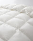 Heavyweight White Goose Down Feather Comforter, Twin