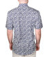 Men's Printed Short-Sleeve Woven Shirt