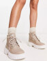 Timberland greyfield fabric boots in beige