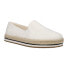 TOMS Palma Slip On Womens White Flats Casual 10017939T