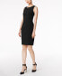 Petite Starburst Sleeveless Sheath Dress