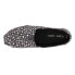 TOMS Alpargata Leopard Slip On Womens Black Flats Casual 10018771T