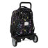 SAFTA Compact With Evolutionary Wheels Trolley Monster High backpack