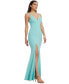 Iris High-Slit Evening Gown