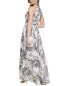 Eliza J Printed Chiffon Gown Women's