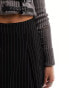 Reclaimed Vintage skort in pinstripe