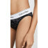 Calvin Klein Underwear Women's Modern Cotton Bikini Panties, Black, Medium