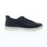 Drew Skate 40999-12 Mens Black Wide Leather Lace Up Lifestyle Sneakers Shoes