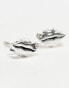 Kingsley Ryan gem lips stud earrings in sterling silver