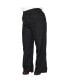 Plus Size High Waist Wide Leg Tab Pants