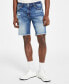 Logan Distressed 9" Denim Shorts