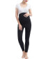 Maternity Essential Stretch Pocket Ankle Leggings