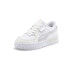 Puma Cali Dream Snake Print Lace Up Youth Girls White Sneakers Casual Shoes 392