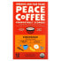 Peace Coffee, Organic Birchwood Breakfast Blend, Medium Roast , 12 Pods, 0.36 oz (10.25 g) Each