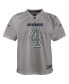 Big Boys Dak Prescott Gray Dallas Cowboys Atmosphere Game Jersey