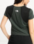 The North Face Running Lightbright tech t-shirt in black