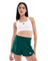 adidas Running Pacer 5 inch woven shorts in green