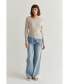 Women's Ellie Sheer Rib Sweater Top