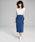 Юбка And Now This High-Waist Denim Midi