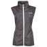 Diadora Full Zip Vest Womens Black Casual Athletic Outerwear 176815-80013