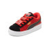 Puma Laughing Out Loud Surprise X Suede Slip On Toddler Boys Black, Red Sneaker