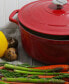 French Enameled Cast Iron 5.25 Qt. Round Dutch Oven