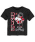 Toddler Black/Heather Gray New Jersey Devils Two-Pack Disney Offense Only T-Shirt Set