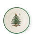 Christmas Tree Rim Soup Bowls, Set of 4