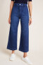 Paige Nellie high rise culotte Women's Jeans Mid Blue wash size 23