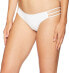 L Space Women's 183609 Kennedy Bikini Bottoms Swimwear White Size S