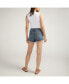 Boyfriend Mid Rise Americana Distressed Short