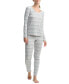 Women's 2-Pc. Printed Legging Pajamas Set