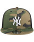 Men's Camo New York Yankees Woodland Camo Trucker 9FIFTY Snapback Hat