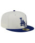 Men's Cream/Royal Los Angeles Dodgers Lonestar 59FIFTY Fitted Hat