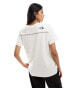 The North Face Zumu logo t-shirt in off white