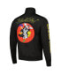 Men's Black Looney Tunes Full-Zip Track Jacket