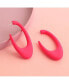 Women's Pastel Hoop Earrings