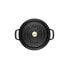 Zwilling STAUB LA COCOTTE - Casserole baking dish - Round - Cast iron - Ceramic - Gas - Halogen - Induction - Sealed plate - Black - Enamel