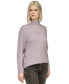 MICHAEL Women's Funnel-Neck Side-Snap Sweater