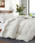 Cozy Medium Warmth Down Feather Fiber Comforter, California King