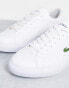 Lacoste Powercourt trainers in white