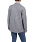 Women's Long Sleeve Ribbed Cardigan