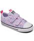 Toddler Girls Chuck Taylor All Star Happy Hearts Stay-Put Closure Low Top Casual Sneakers from Finish Line