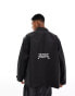 Aape By A Bathing Ape team technical jacket in black