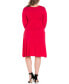 Women's Plus Size Flared Dress