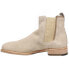 Lucchese Antonia Round Toe Chelsea Booties Womens Beige Casual Boots BL7002