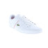 Lacoste Nivolor 0721 1 P CMA Mens White Leather Lifestyle Sneakers Shoes