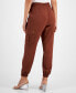 Women's Solid Pull-On Cargo Jogger Pants, Created for Macy's